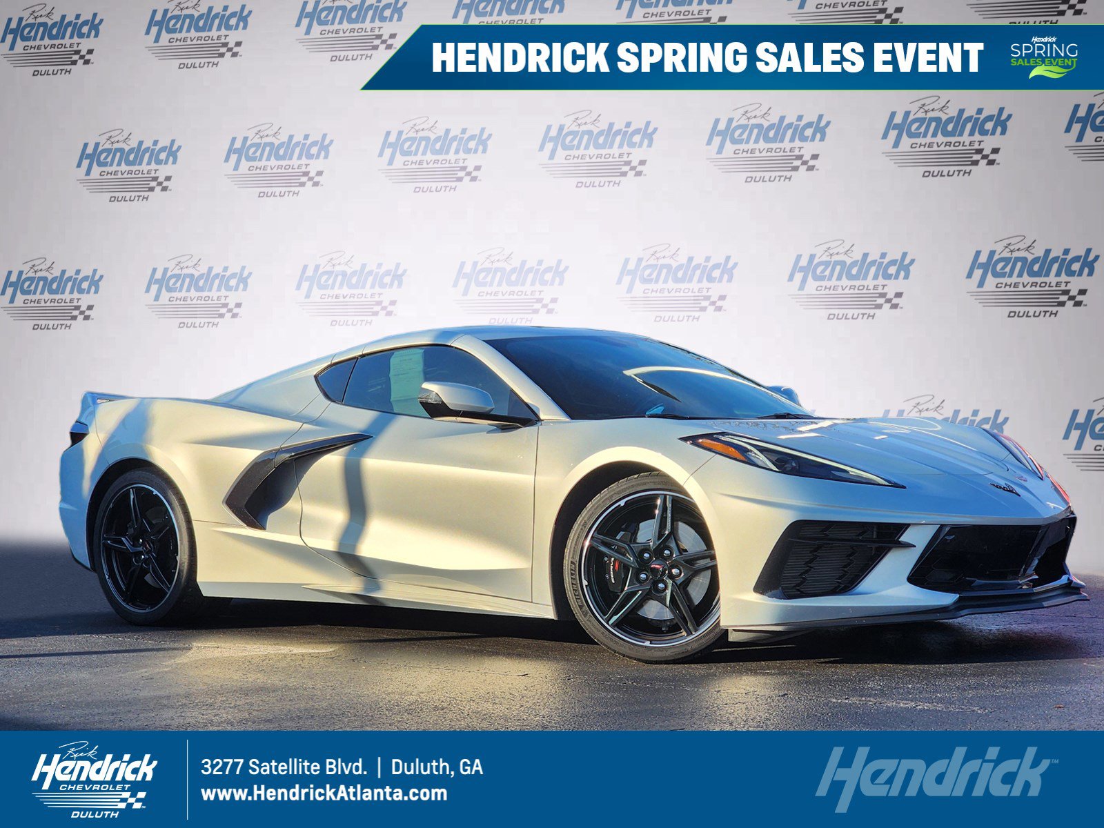 Used 2021 Chevrolet Corvette Stingray Preferred Cpe w/ Z51 Performance Package image 1