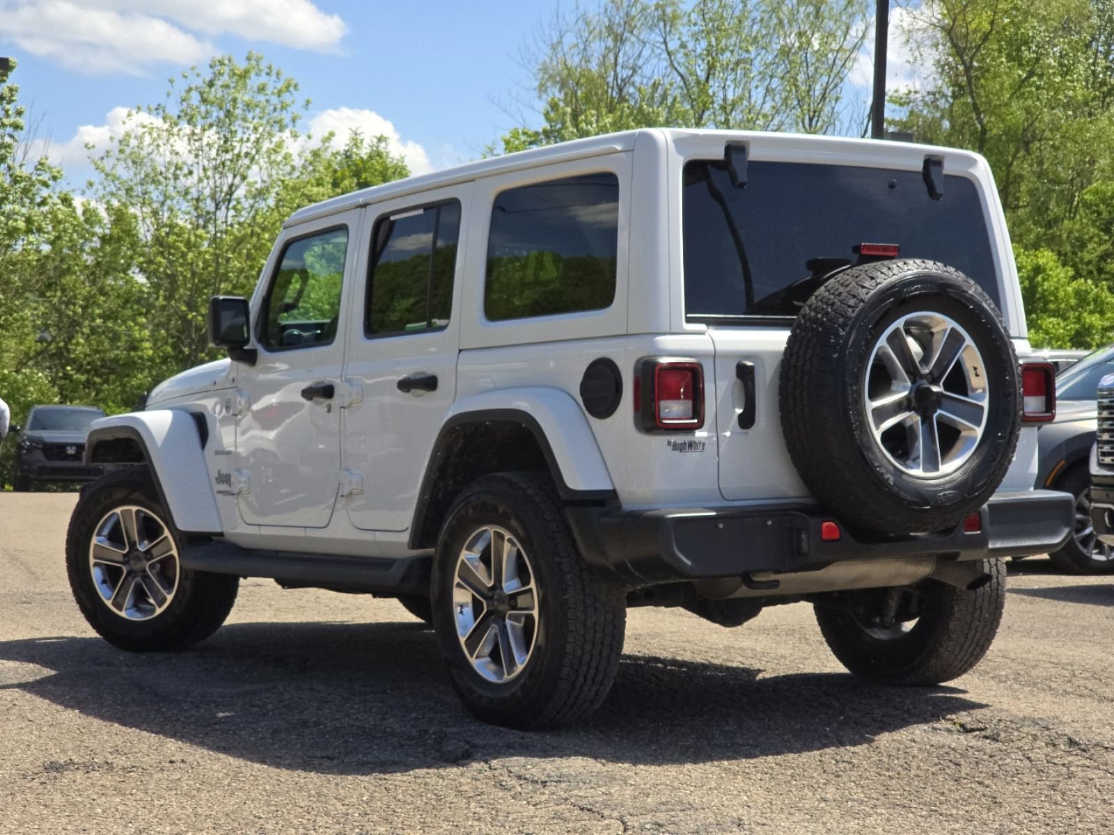 Used 2021 Jeep Wrangler Unlimited Sahara w/ Uconnect 4C Nav & Sound Group AWD/4WD image 10