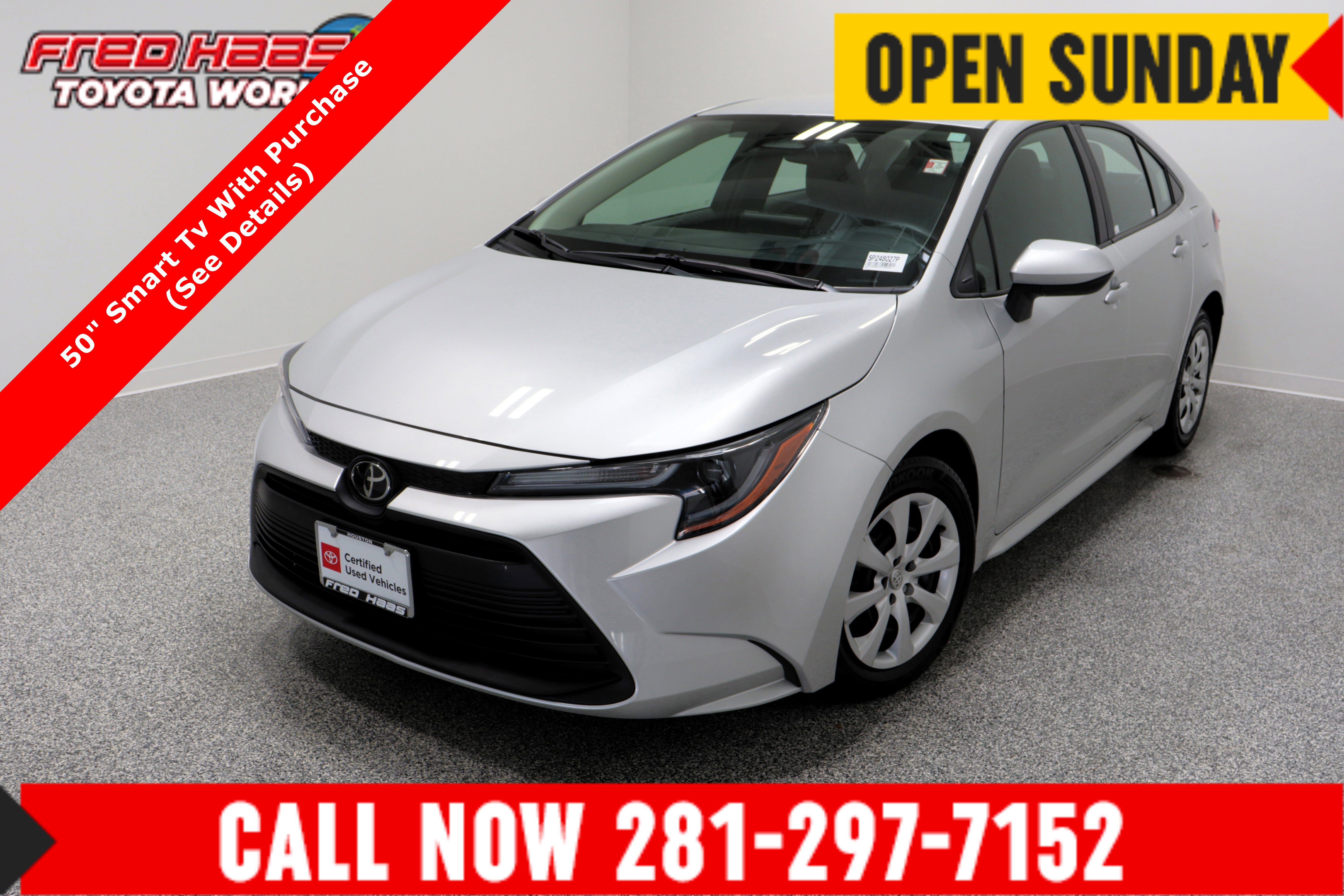 Certified 2025 Toyota Corolla LE