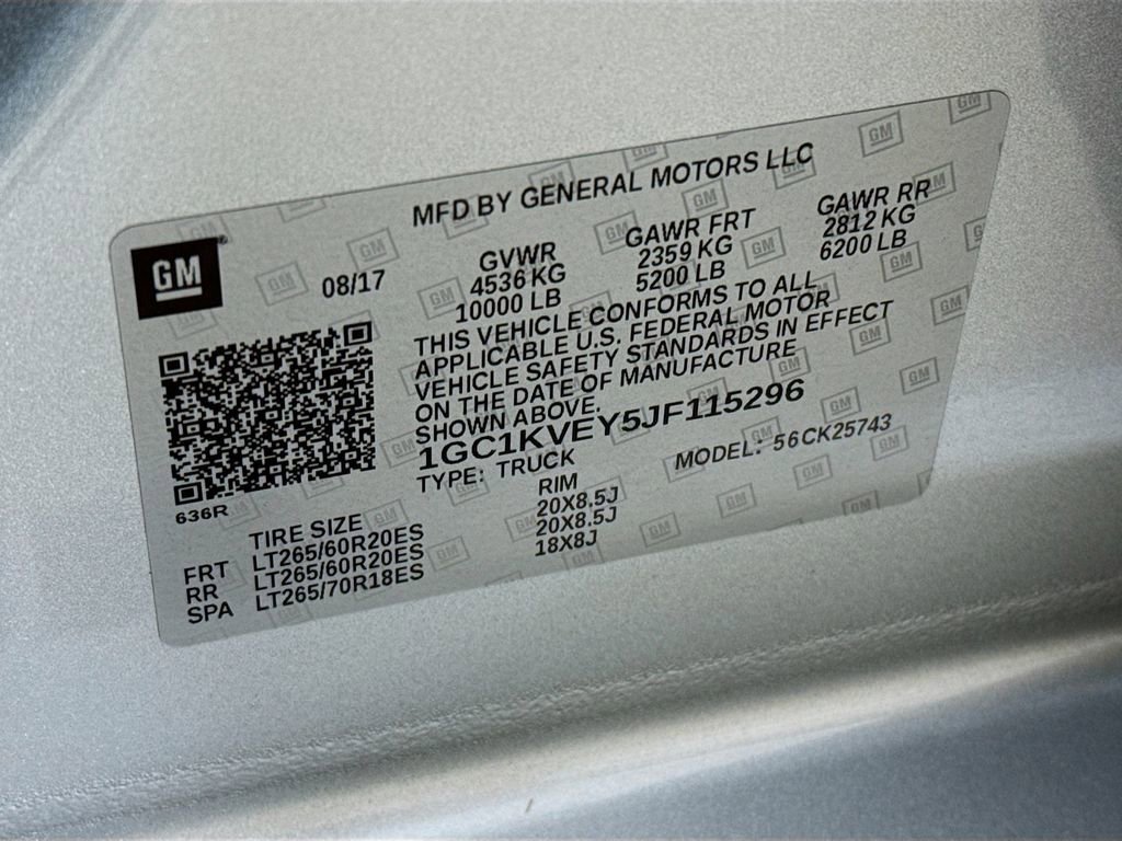 Used 2018 Chevrolet Silverado 2500 LT w/ LT Convenience Package image 33