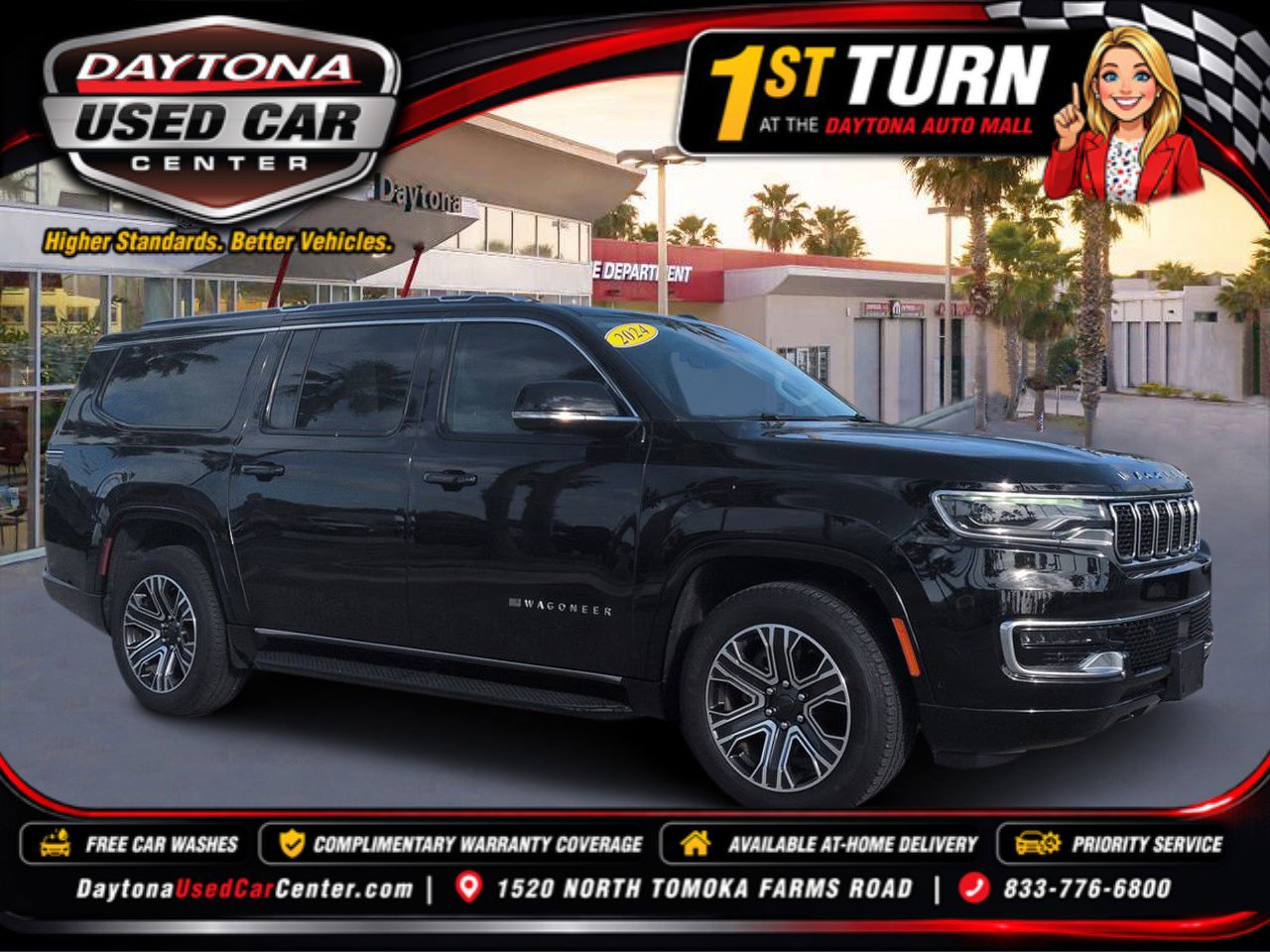 Certified 2024 Jeep Wagoneer L 4WD w/ Premium Group I image 1