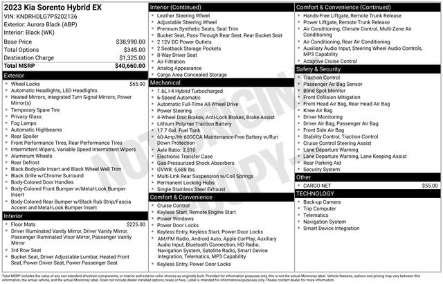 Certified 2023 Kia Sorento EX image 8