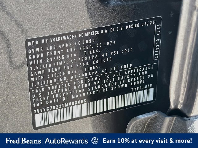 New 2026 Volkswagen Taos SE AWD/4WD image 24