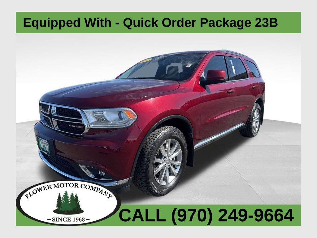 Used 2016 Dodge Durango SXT w/ Quick Order Package 23B