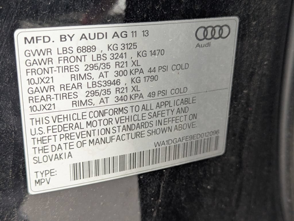 Used 2014 Audi Q7 3.0T S line Prestige w/ S Line Package AWD/4WD image 39
