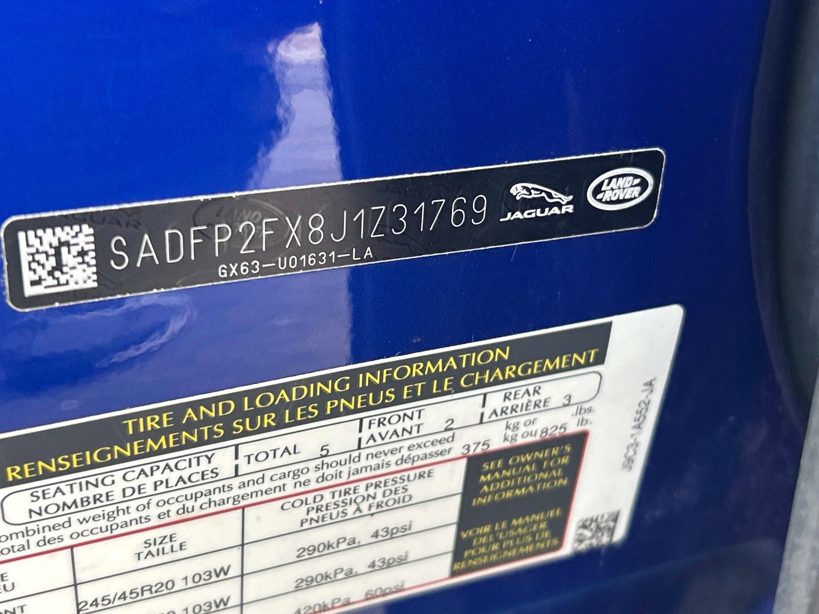 Used 2018 Jaguar E-PACE SE image 36