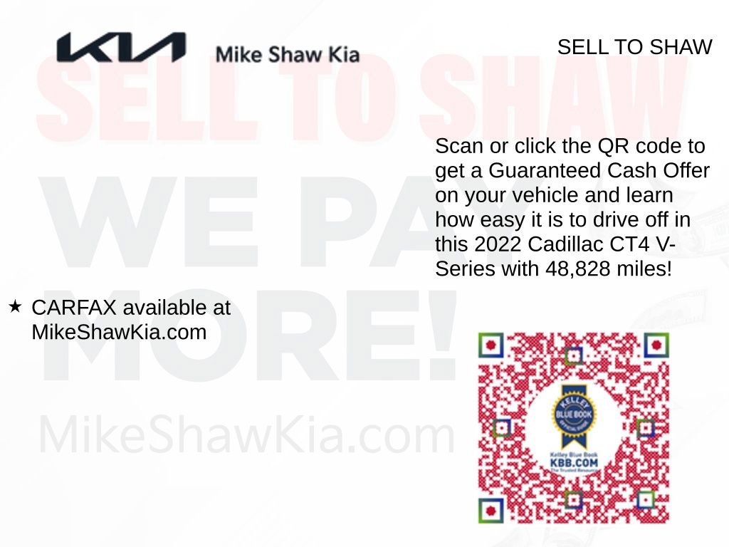 Used 2022 Cadillac CT4 V w/ Cold Weather Package image 12