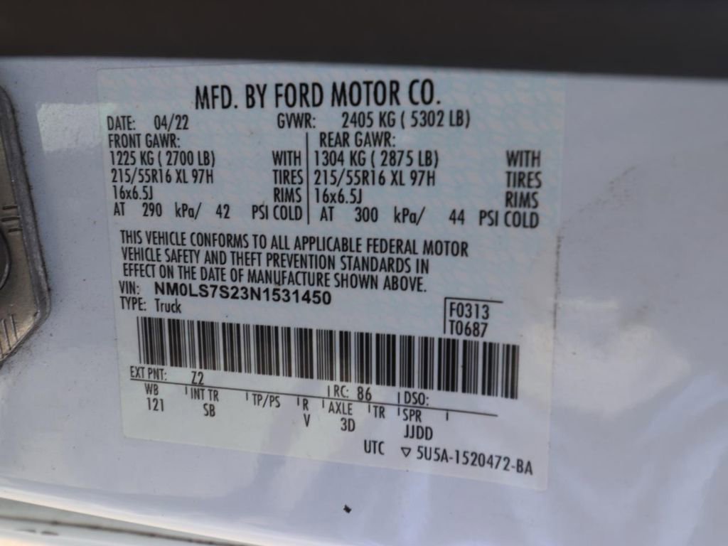 Used 2022 Ford Transit Connect XL FWD image 24