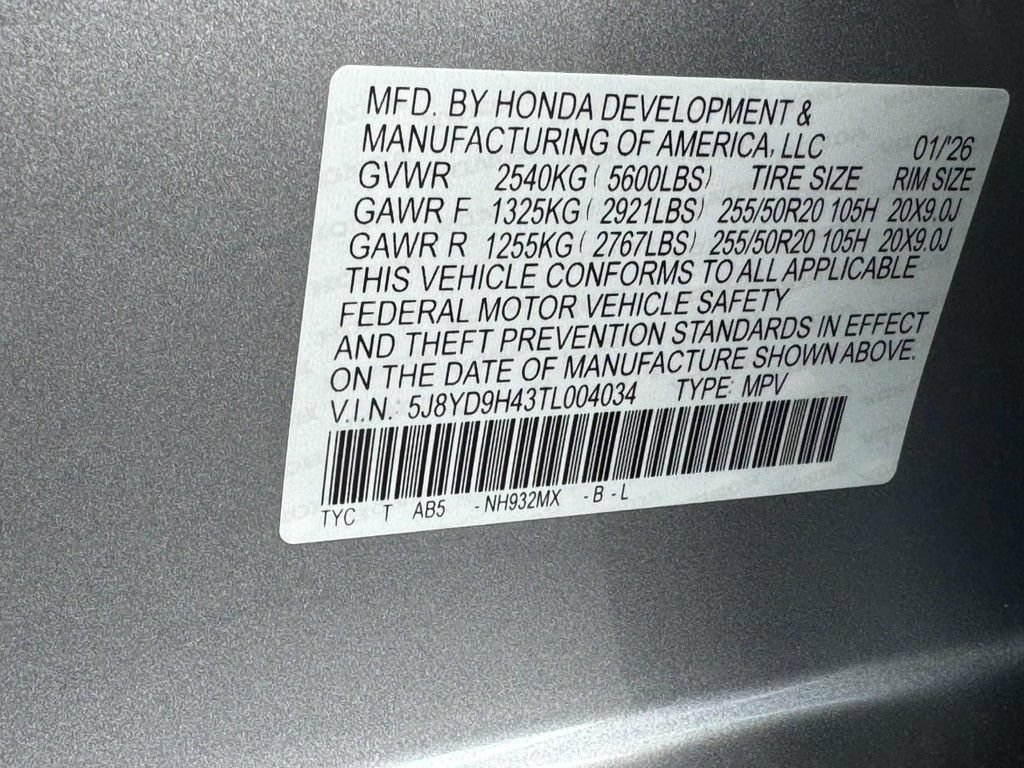 Certified 2026 Acura MDX w/ Technology Package FWD image 25
