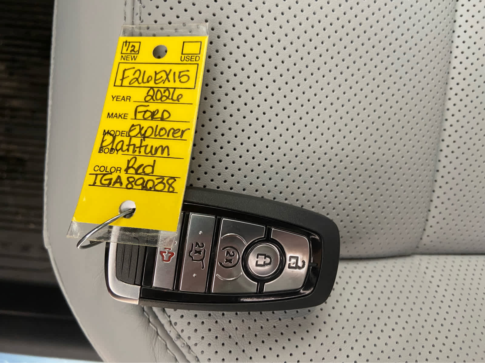 New 2026 Ford Explorer Platinum w/ LUX Leather Package image 48