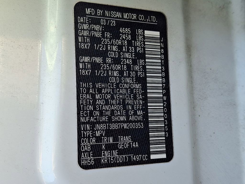 Certified 2023 Nissan Rogue SV AWD/4WD image 27