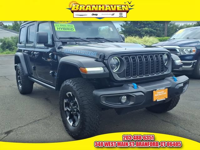 Certified 2024 Jeep Wrangler Unlimited Rubicon 4xe
