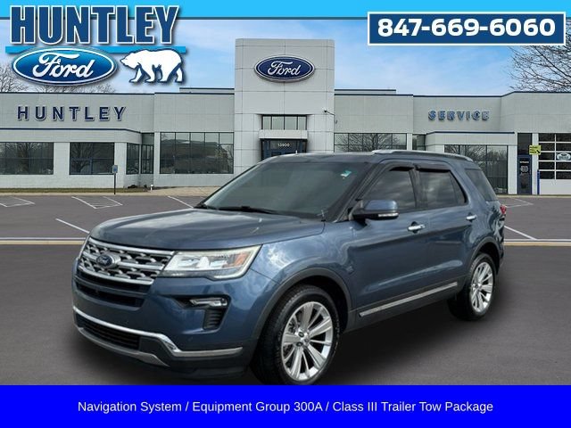 Certified 2019 Ford Explorer Limited w/ Class III Trailer Tow Package
