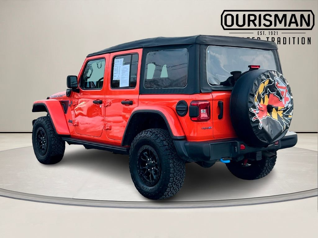 Used 2023 Jeep Wrangler Unlimited Rubicon 4xe image 4