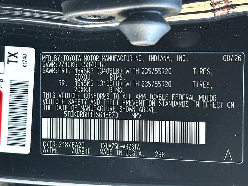 New 2026 Toyota Highlander XSE AWD/4WD image 24