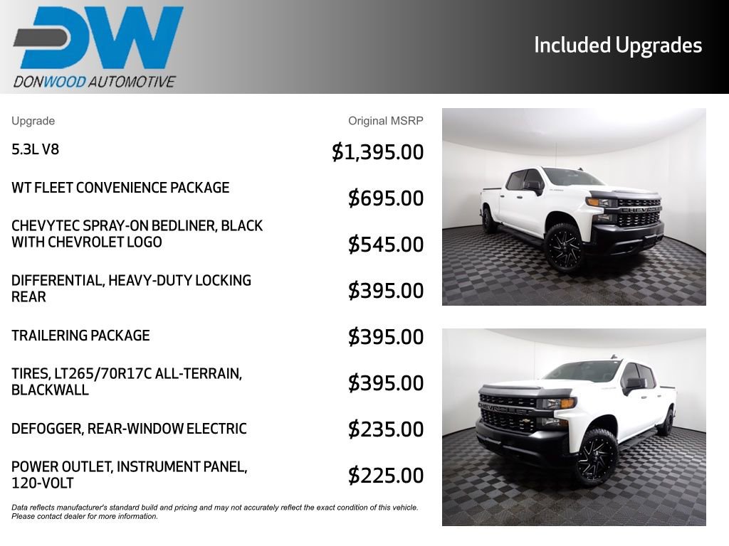 Used 2019 Chevrolet Silverado 1500 W/T w/ WT Fleet Convenience Package image 6