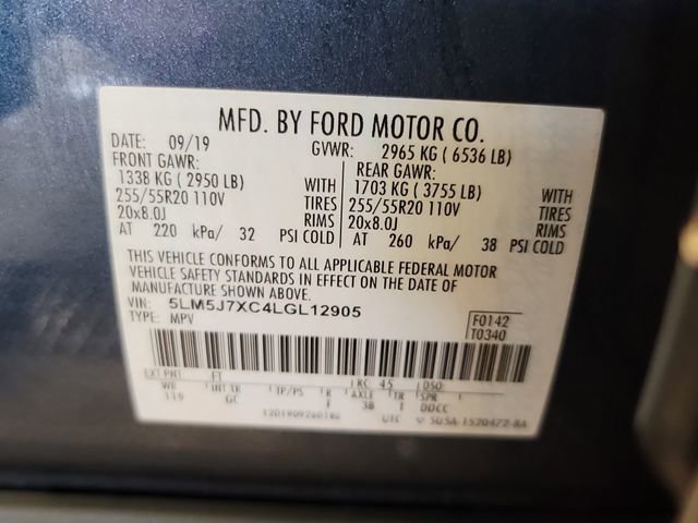 Used 2020 Lincoln Aviator Reserve w/ Equipment Group 201A image 32