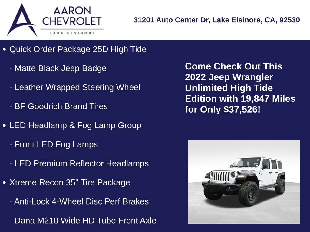Used 2022 Jeep Wrangler Unlimited Sport image 15