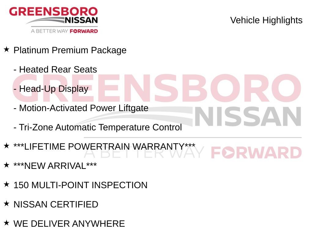 Certified 2026 Nissan Rogue Platinum w/ Platinum Premium Package AWD/4WD image 9