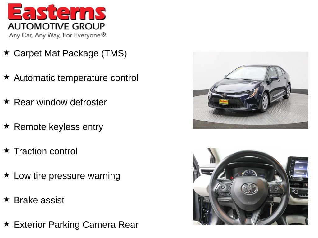 Used 2022 Toyota Corolla LE w/ Carpet Mat Package (TMS) image 11