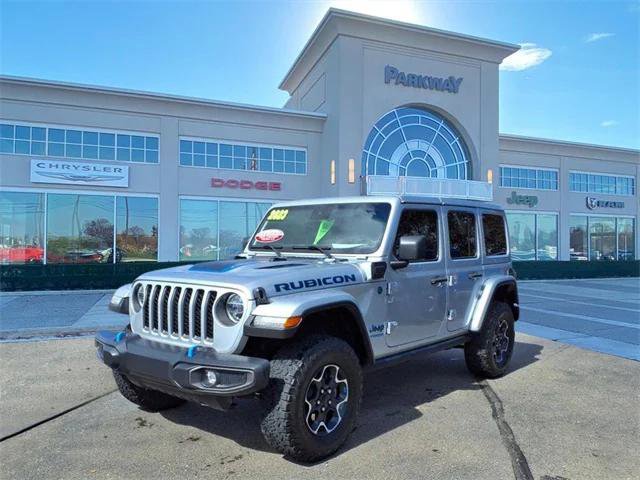 Certified 2022 Jeep Wrangler Unlimited Rubicon 4xe w/ Cold Weather Group