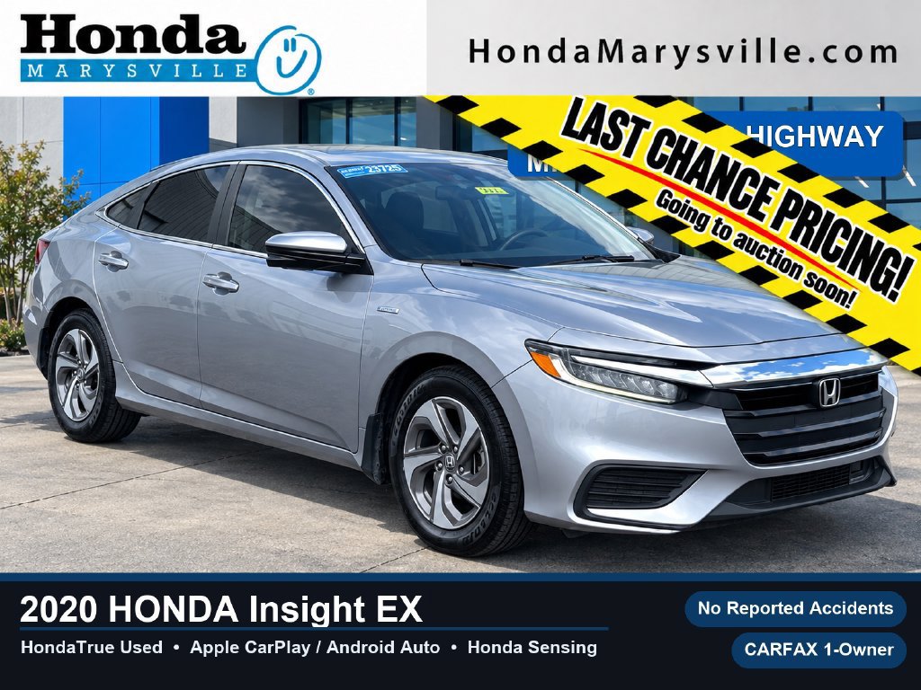 Certified 2020 Honda Insight EX