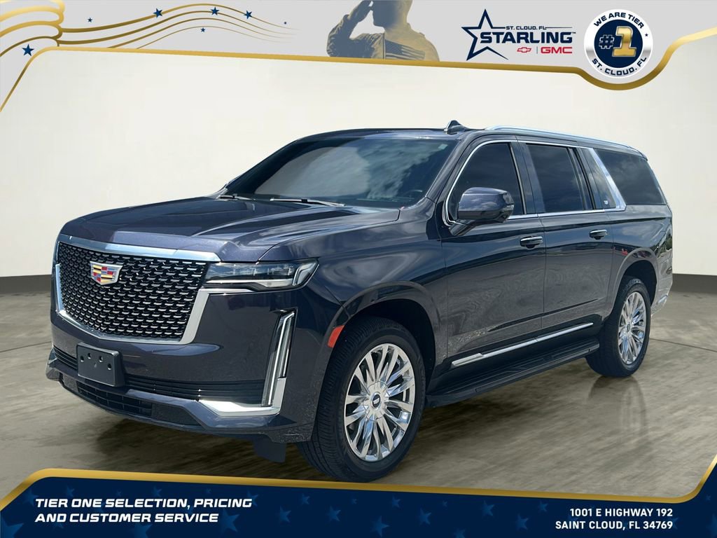 Used 2022 Cadillac Escalade ESV Premium Luxury AWD/4WD image 1