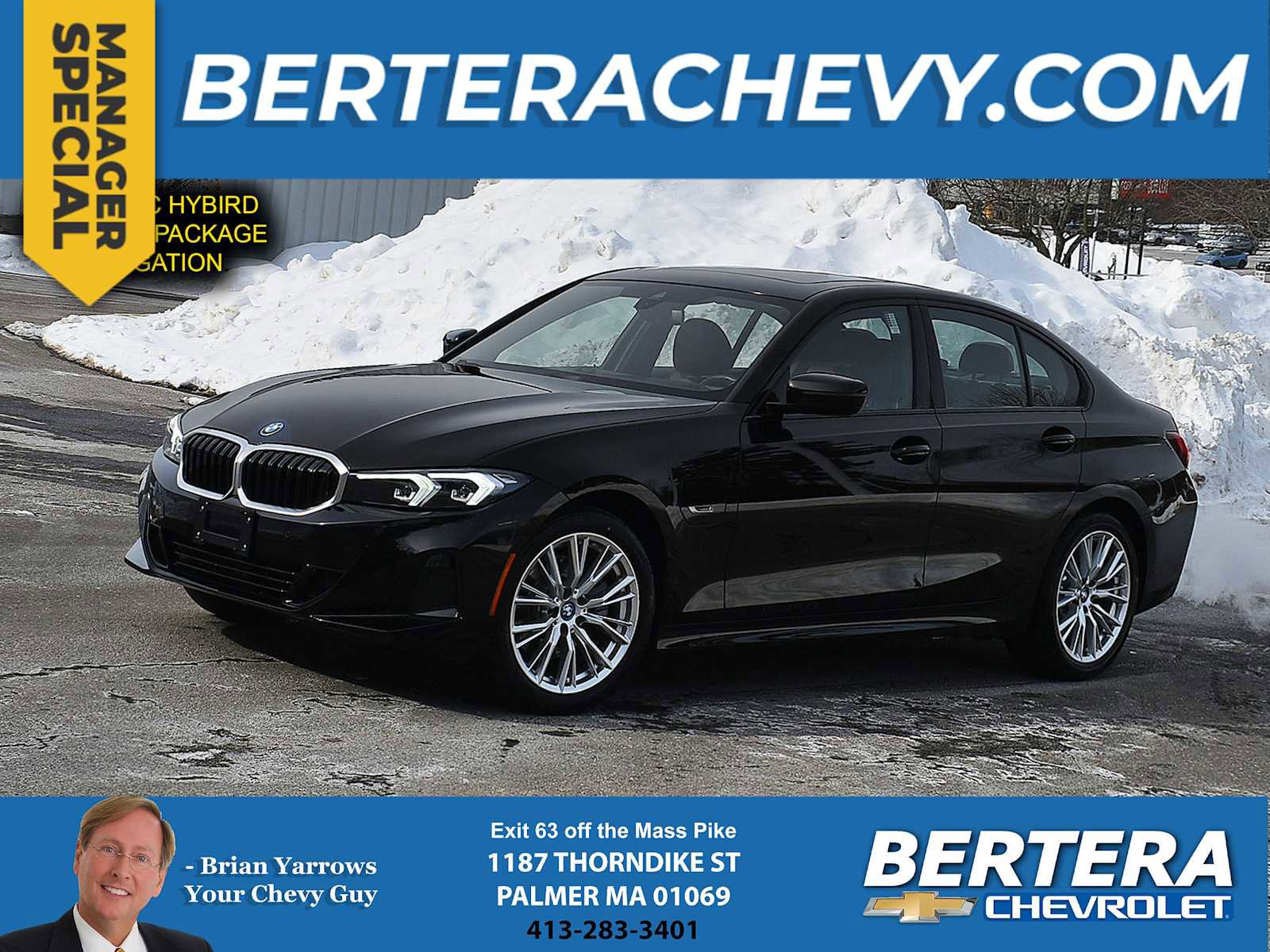 Used 2023 BMW 330e xDrive w/ Premium Package