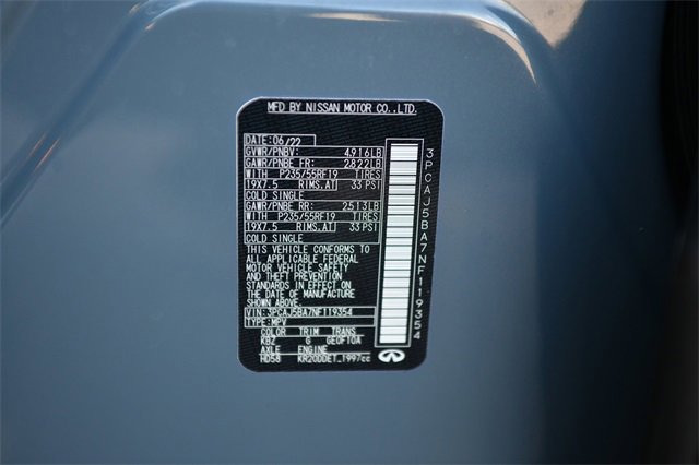 Used 2022 INFINITI QX50 Luxe image 33