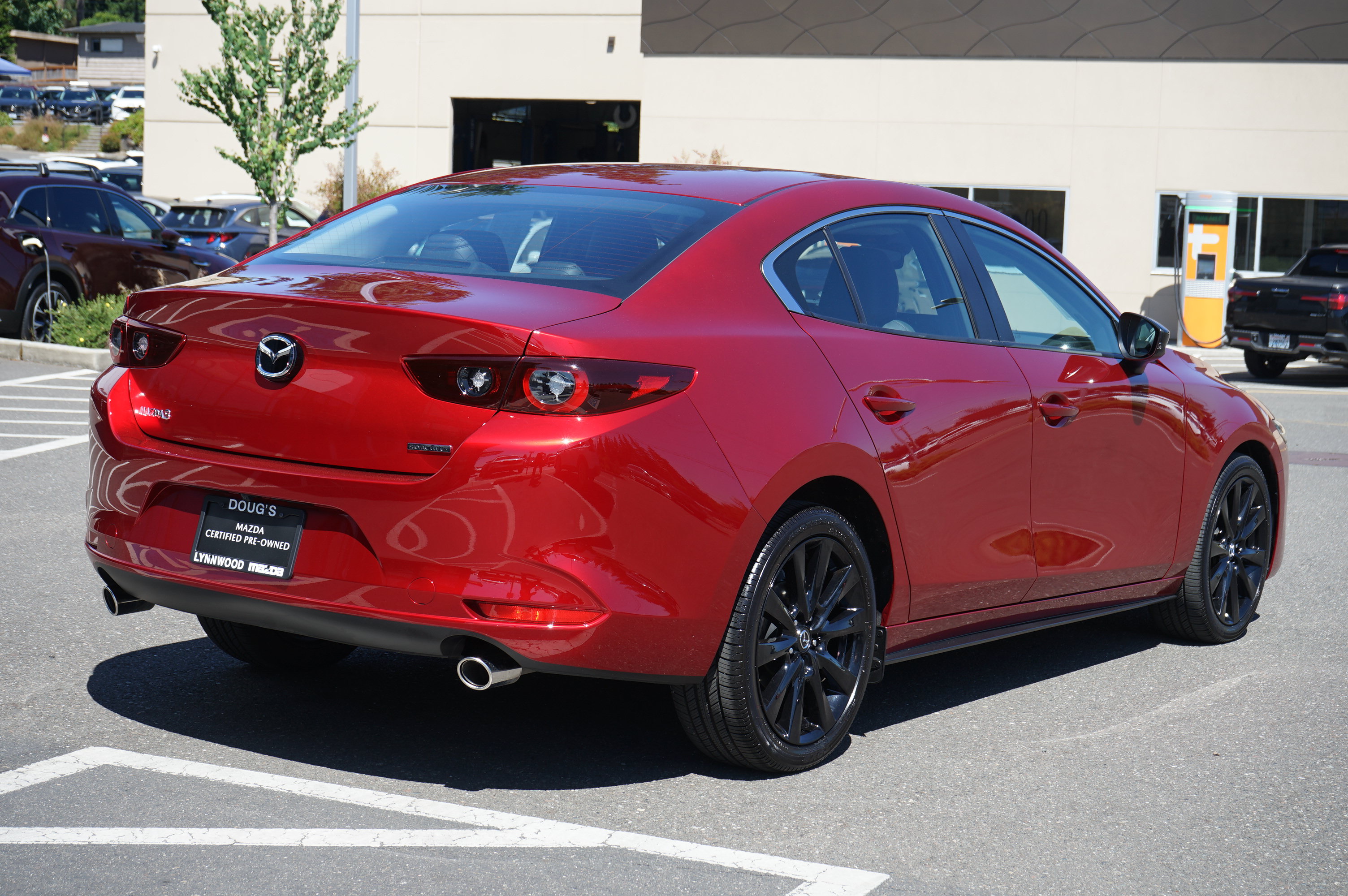 Certified 2025 MAZDA MAZDA3 s FWD image 3