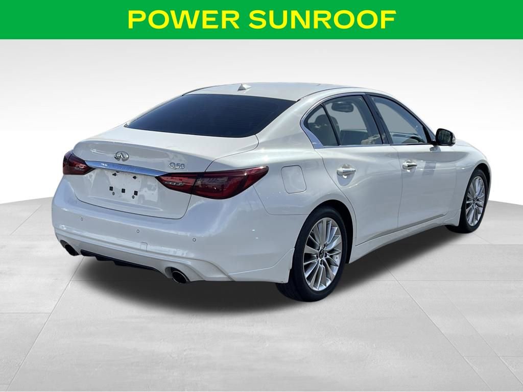 Used 2021 INFINITI Q50 Luxe w/ Seat & Sound Package image 4