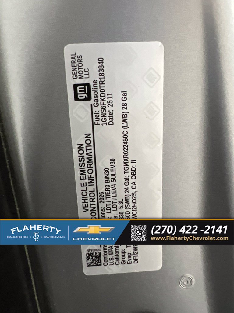 Used 2026 Chevrolet Suburban Premier AWD/4WD image 17