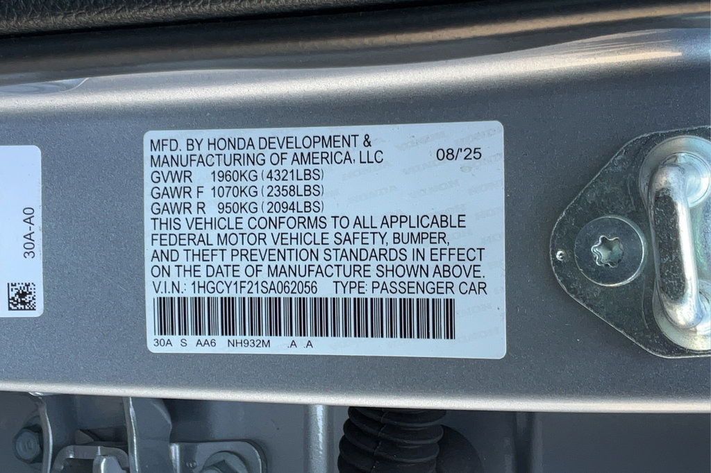 Used 2025 Honda Accord LX image 22