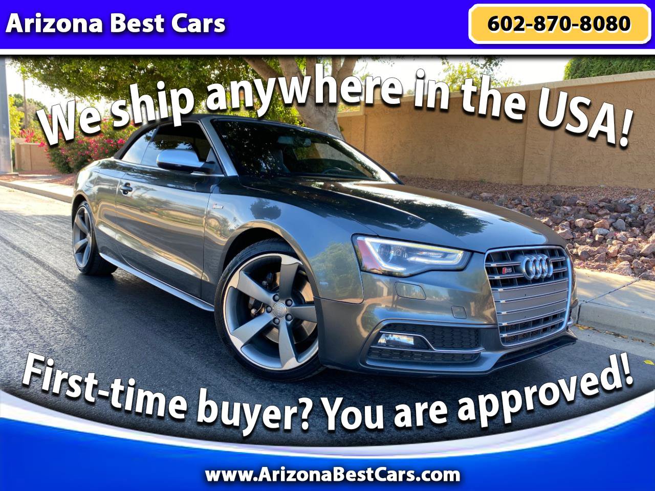 Used 2017 Audi S5 3.0T Cabriolet