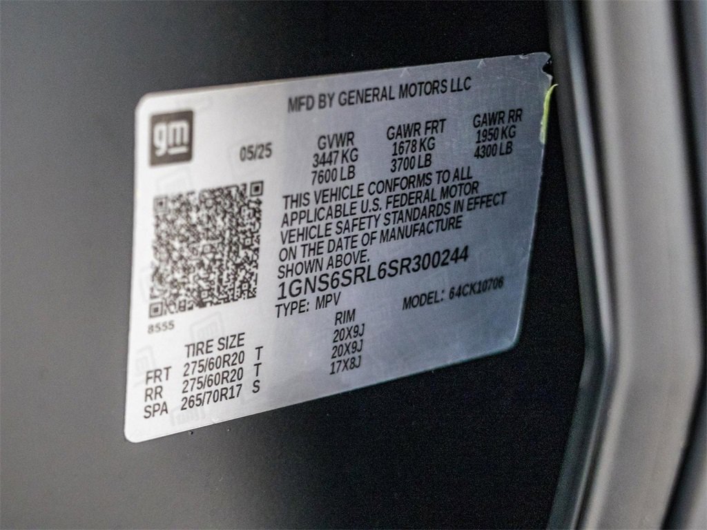 New 2025 Chevrolet Tahoe Premier image 34