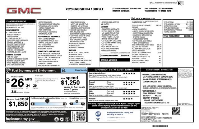 Used 2023 GMC Sierra 1500 SLT image 32