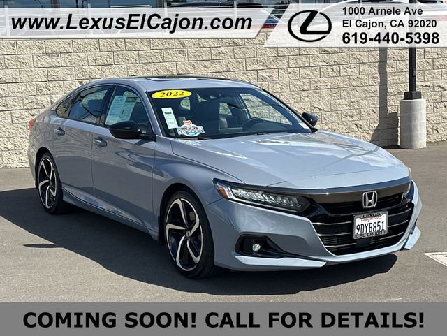Used 2022 Honda Accord Sport image 2