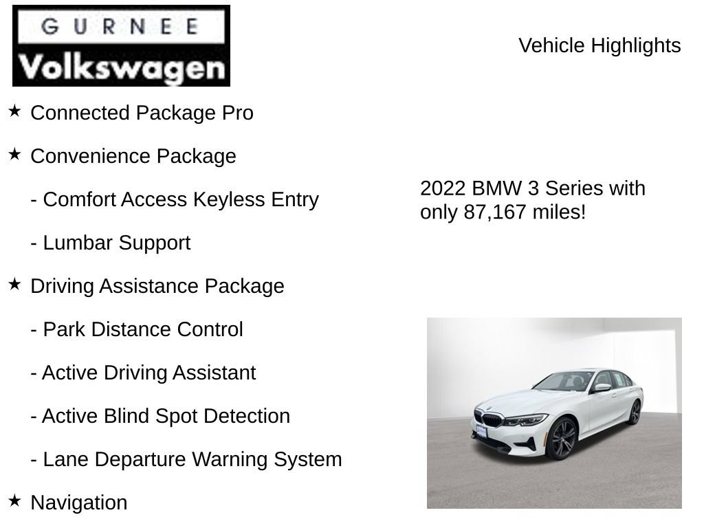 Used 2022 BMW 330i xDrive Sedan w/ Driving Assistance Package AWD/4WD image 8