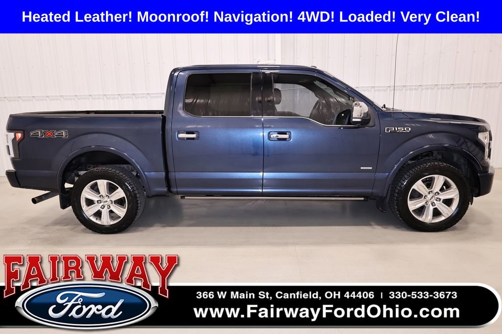Used 2016 Ford F150 Platinum w/ Equipment Group 701A Luxury AWD/4WD image 1