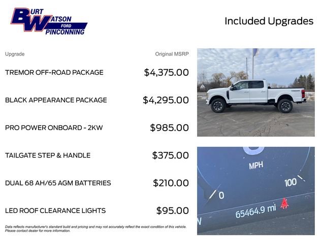 Used 2023 Ford F350 Lariat w/ Tremor Off-Road Package image 3