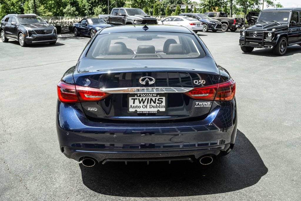 Used 2022 INFINITI Q50 Luxe AWD/4WD image 35