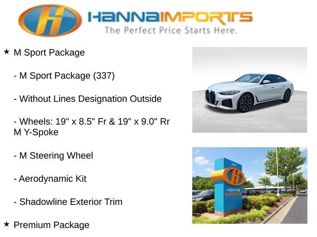 Used 2023 BMW i4 eDrive40 w/ M Sport Package RWD image 15