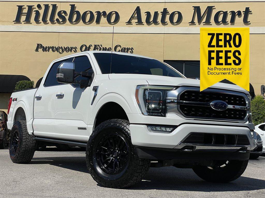 Used 2021 Ford F150 Platinum w/ Trailer Tow Package AWD/4WD image 1