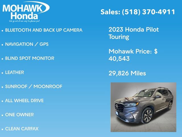 Certified 2023 Honda Pilot Touring image 8