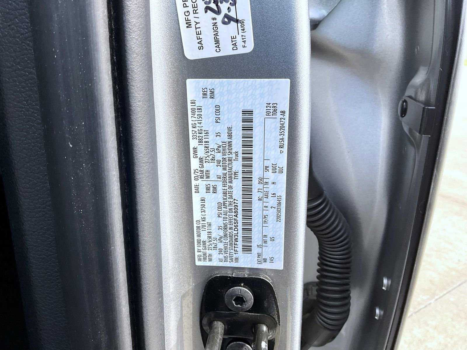 Used 2025 Ford F150 XLT w/ Equipment Group 301A Standard AWD/4WD image 25