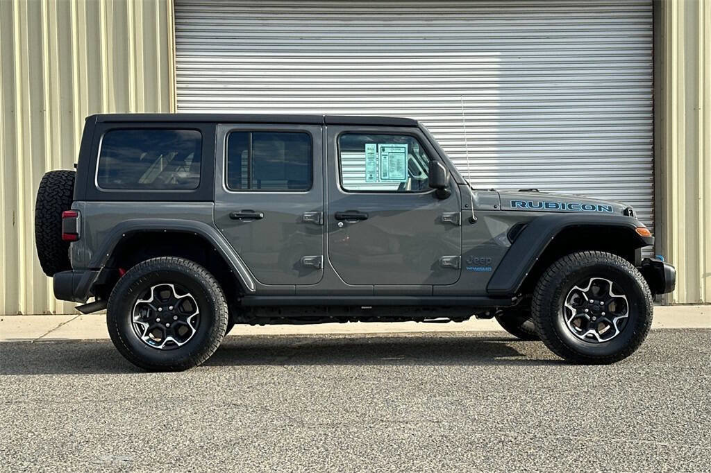 Used 2022 Jeep Wrangler Unlimited Rubicon 4xe w/ Cold Weather Group image 7