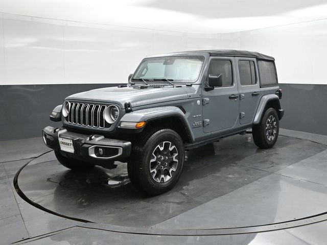 Used 2024 Jeep Wrangler Unlimited Sahara w/ Technology Group AWD/4WD image 34