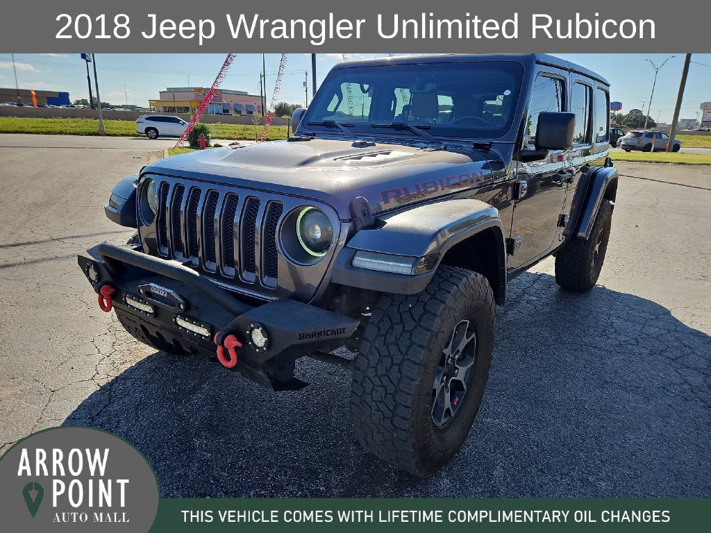 Used 2018 Jeep Wrangler Unlimited Rubicon AWD/4WD image 4
