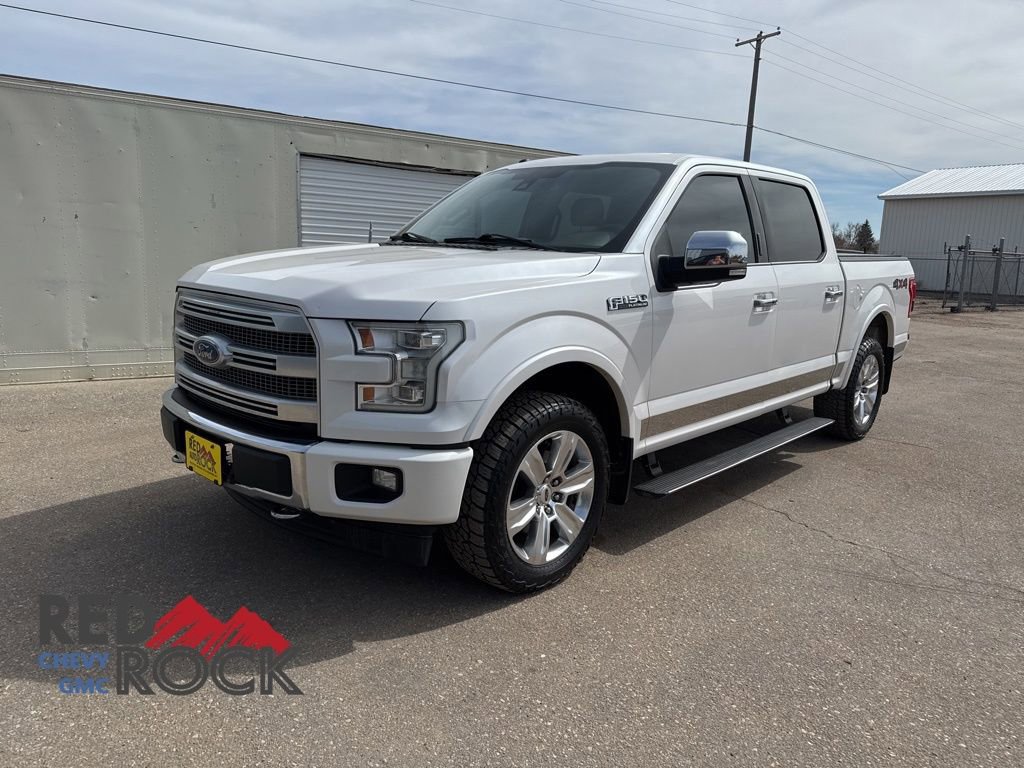 Used 2017 Ford F150 Platinum w/ Trailer Tow Package AWD/4WD image 1