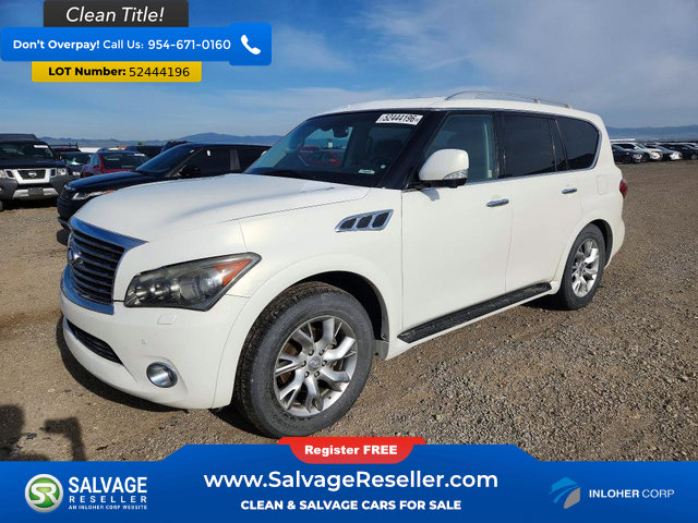Used 2012 INFINITI QX56 4WD w/ Theater Pkg